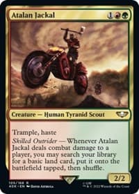 Atalan Jackal - Universes Beyond: Warhammer 40,000 - Magic: The Gathering card
