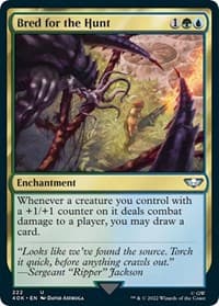 Bred for the Hunt - Universes Beyond: Warhammer 40,000 - Magic: The Gathering card