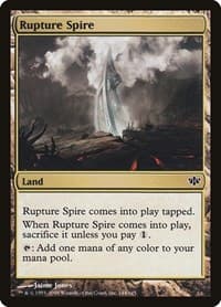 Rupture Spire - Conflux - Magic: The Gathering card