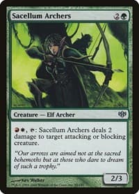 Sacellum Archers - Conflux - Magic: The Gathering card