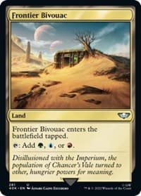 Frontier Bivouac - Universes Beyond: Warhammer 40,000 - Magic: The Gathering card