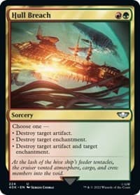 Hull Breach - Universes Beyond: Warhammer 40,000 - Magic: The Gathering card