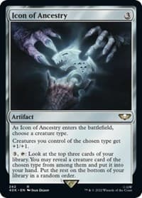 Icon of Ancestry (Surge Foil) - Universes Beyond: Warhammer 40,000 - Magic: The Gathering card