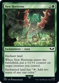 New Horizons (Surge Foil) - Universes Beyond: Warhammer 40,000 - Magic: The Gathering card