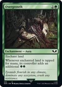 Overgrowth - Universes Beyond: Warhammer 40,000 - Magic: The Gathering card