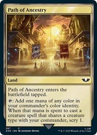 Path of Ancestry - Universes Beyond: Warhammer 40,000 - Magic: The Gathering card