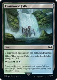 Thornwood Falls - Universes Beyond: Warhammer 40,000 - Magic: The Gathering card