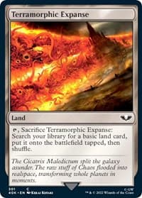 Terramorphic Expanse - Universes Beyond: Warhammer 40,000 - Magic: The Gathering card