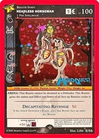 Headless Horseman - Hiroquest Promos - MetaZoo card