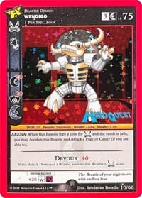 Wendigo - Hiroquest Promos - MetaZoo card