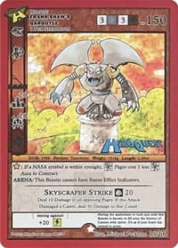 Frank Shaw's Gargoyle - Hiroquest Promos - MetaZoo card