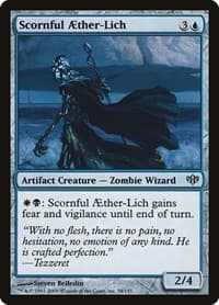 Scornful Aether-Lich - Conflux - Magic: The Gathering card