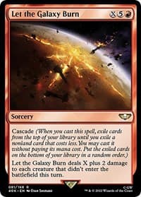 Let the Galaxy Burn - Universes Beyond: Warhammer 40,000 - Magic: The Gathering card