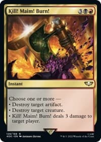 Kill! Maim! Burn! - Universes Beyond: Warhammer 40,000 - Magic: The Gathering card