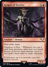 Keeper of Secrets - Universes Beyond: Warhammer 40,000 - Magic: The Gathering card