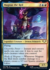 Magnus the Red - Universes Beyond: Warhammer 40,000 - Magic: The Gathering card