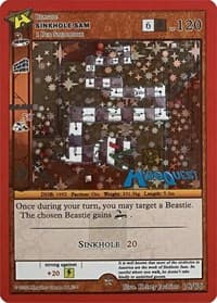 Sinkhole Sam - Hiroquest Promos - MetaZoo card