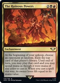 The Ruinous Powers (Surge Foil) - Universes Beyond: Warhammer 40,000 - Magic: The Gathering card