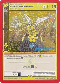 Radioactive Hornets - Hiroquest Promos - MetaZoo card