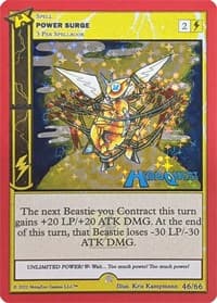 Power Surge - Hiroquest Promos - MetaZoo card