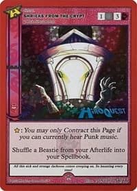 Shrieks From The Crypt - Hiroquest Promos - MetaZoo card