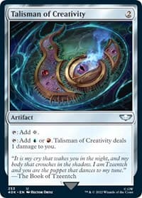 Talisman of Creativity - Universes Beyond: Warhammer 40,000 - Magic: The Gathering card