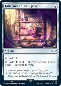 Talisman of Indulgence (Surge Foil) - Universes Beyond: Warhammer 40,000 - Magic: The Gathering card