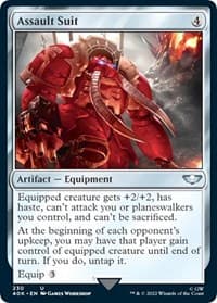 Assault Suit - Universes Beyond: Warhammer 40,000 - Magic: The Gathering card