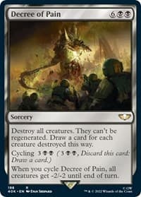 Decree of Pain - Universes Beyond: Warhammer 40,000 - Magic: The Gathering card