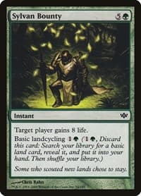 Sylvan Bounty - Conflux - Magic: The Gathering card