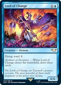 Lord of Change - Universes Beyond: Warhammer 40,000 - Magic: The Gathering card