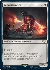Venomcrawler - Universes Beyond: Warhammer 40,000 - Magic: The Gathering card