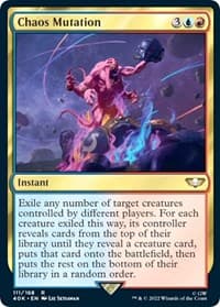 Chaos Mutation - Universes Beyond: Warhammer 40,000 - Magic: The Gathering card