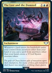 The Lost and the Damned - Universes Beyond: Warhammer 40,000 - Magic: The Gathering card