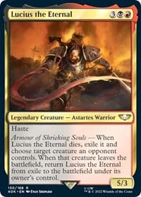 Lucius the Eternal (Surge Foil) - Universes Beyond: Warhammer 40,000 - Magic: The Gathering card