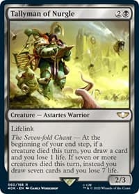 Tallyman of Nurgle (Surge Foil) - Universes Beyond: Warhammer 40,000 - Magic: The Gathering card