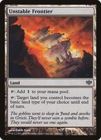 Unstable Frontier - Conflux - Magic: The Gathering card