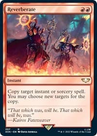 Reverberate (Surge Foil) - Universes Beyond: Warhammer 40,000 - Magic: The Gathering card