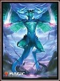 Ensky Imported Card Sleeves: War of the Spark Stained Glass - Ugin, the Ineffable (80 Pack) - Ensky Card Sleeves - Card Sleeves card