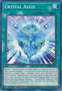 Crystal Aegis - Structure Deck: Legend of the Crystal Beasts - YuGiOh card