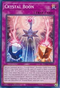 Crystal Boon - Structure Deck: Legend of the Crystal Beasts - YuGiOh card