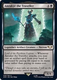 Anrakyr the Traveller - Universes Beyond: Warhammer 40,000 - Magic: The Gathering card