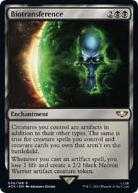 Biotransference (Surge Foil) - Universes Beyond: Warhammer 40,000 - Magic: The Gathering card
