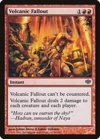 Volcanic Fallout - Conflux - Magic: The Gathering card