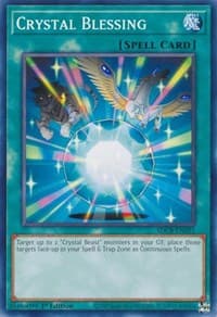 Crystal Blessing - Structure Deck: Legend of the Crystal Beasts - YuGiOh card