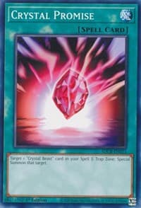 Crystal Promise - Structure Deck: Legend of the Crystal Beasts - YuGiOh card