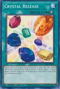 Crystal Release - Structure Deck: Legend of the Crystal Beasts - YuGiOh card