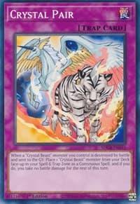 Crystal Pair - Structure Deck: Legend of the Crystal Beasts - YuGiOh card