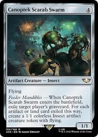 Canoptek Scarab Swarm - Universes Beyond: Warhammer 40,000 - Magic: The Gathering card