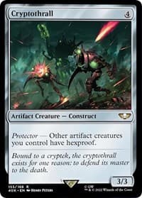 Cryptothrall - Universes Beyond: Warhammer 40,000 - Magic: The Gathering card